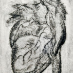 How My Heart Behaves, Plate 3/3, Etching, 16"x12", 2011