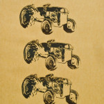 Tractor Series, Variable Edition, Silk Screen, 24"x36", 2012