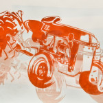 Tractor Series, Variable Edition, Silk Screen, 24"x36", 2012