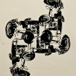 Tractor Series, Variable Edition, Silk Screen, 24"x36", 2012