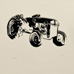 Tractor Series, Variable Edition, Silk Screen, 24"x36", 2012