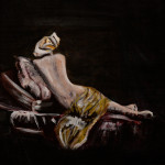 Nude, Acrylic on Board, 16"x24", 2010